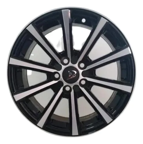 comprar Rodas Brw Eclipse Onix Celta Aro 15 4x100 (jogo) +bicos Cor Preto Com Diamantado