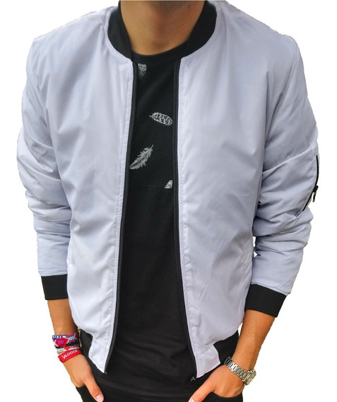 chaqueta blanca hombre