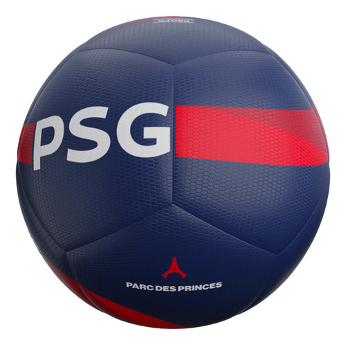 Pelota Futbol Flag Psg Marino Rojo Ras
