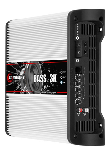 Taramps Bass 3k 1 Canal De 1 Ohm 3000 Vatios Rms Clase D...