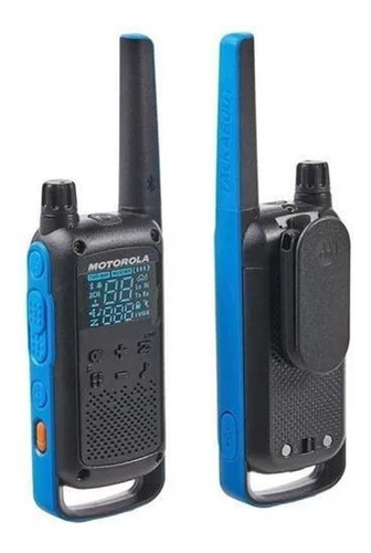 4x Walkie Talkie Handy Motorola T800 Duo 56km Ip54 Bluetooth