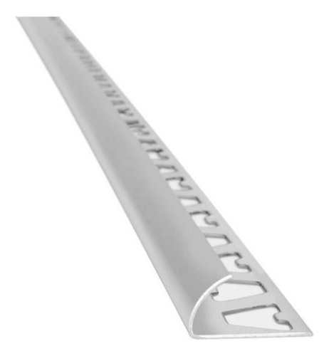 Atrim Guardacanto Arco De Aluminio Cromo-mate 12mm X 2,50m