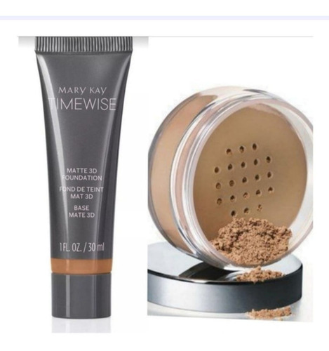 Maquillaje Líquido Time Wise 3d Y Polvo Suelto Mary Kay. | Meses sin intereses Maquillaje Líquido Time Wise 3d Y Polvo Suelto Mary Kay. | Meses sin intereses