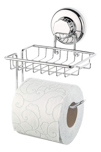 Hasko Accessories Soporte De Papel Higinico Con Ventosa Con