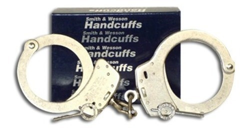 Imagen 9 de 9 de Esposas Policía Smith & Wesson Mod. 100 Gratis Par Llave