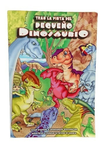 Tras La Pista Del Dinosaurio 1t+1 Cuaderno Y Calcomanías