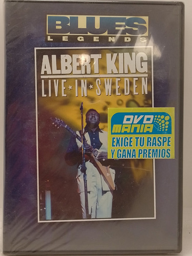 Albert King Live In Sweden Dvd Nuevo 