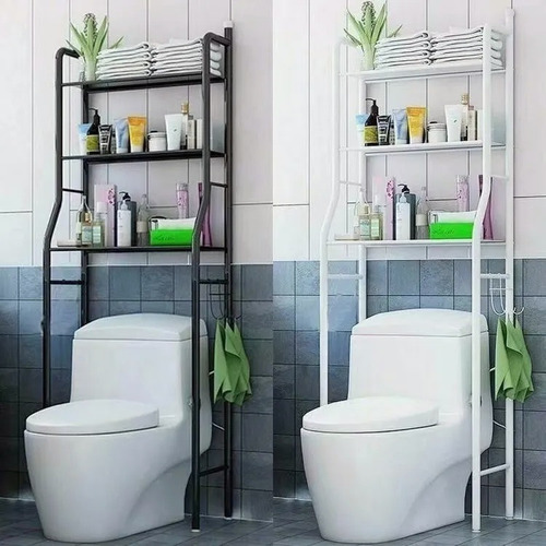 Mueble Organizador Baño Rack Estante Sanitario Toallero