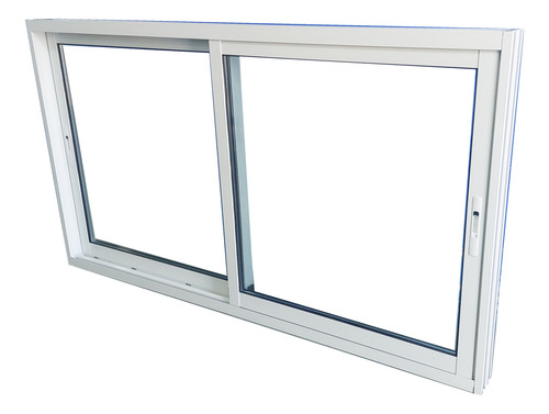Ventana Corrediza Aluar A40 2 Hojas 2050mm X 1140mm Blanca