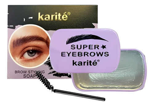 Cera Para Cejas Super Laminadas Super Eyebrows Soap Karité Color Sin Color