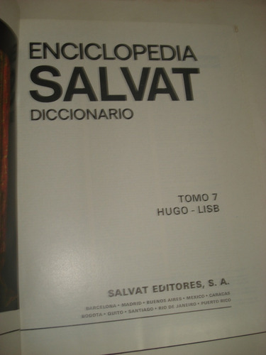 Enciclopedia Diccionario Salvat 12 Tomos 