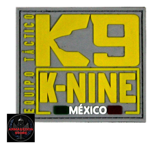 Parche K9 K-9 Knine Militar Policia Tactico Perro Binomio Yw