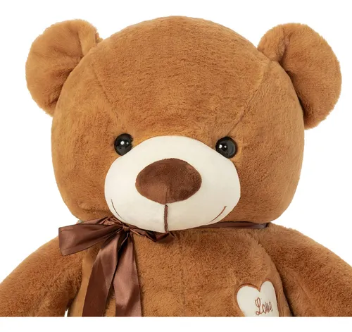 Oso De Peluche Yunnasi, Grande, 80 Cm, Con Corazón De Amor