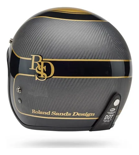 Casco Bell Helmets Custom 500 Carbon Rsd Player Moto