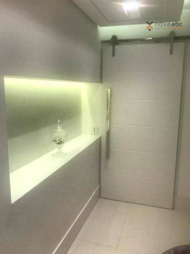 Apartamento Alto Padrão Em Condomínio Resort, Com 3 Suítes À Venda, 177 M² Por R$ 1.950.000 - Campestre - Santo André/sp - Ap1551