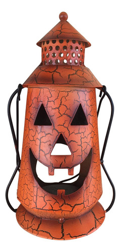 Linterna Rústica De Calabaza De Halloween Con Mango, De De O