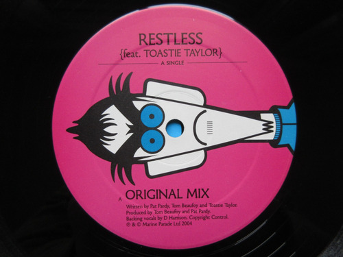 Evil Nine - Restless - Vinilo Electro House Breakbeat 2004