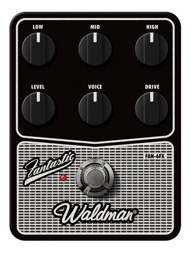 Pedal De Efeito Para Guitarra Waldman Fantastic Fan-6fx + Nf