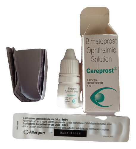 Careprost, Latisse Lumigan Genérico, Bimatoprost +2 Pinceles
