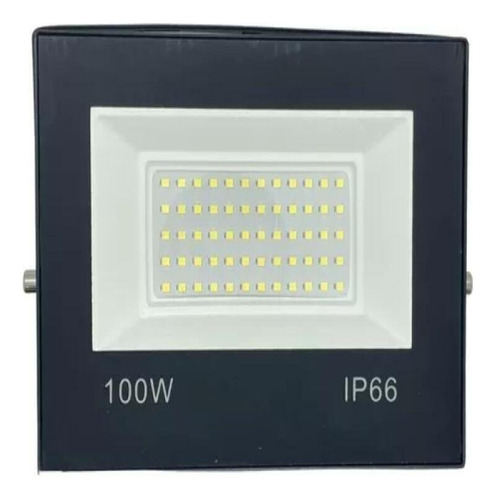 Proyector Led Ultrafino Para Patio Exterior De 100 W