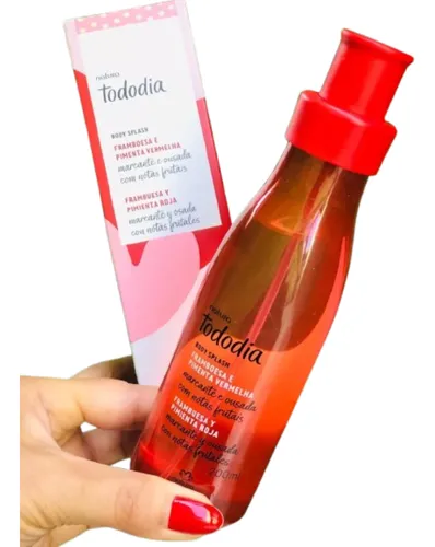 Natura Tododia Frambuesa Y Pimienta Rosa Body Splash 200 Ml