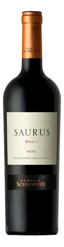Vino Saurus Select Malbec Caja X 6 Familia Schroeder