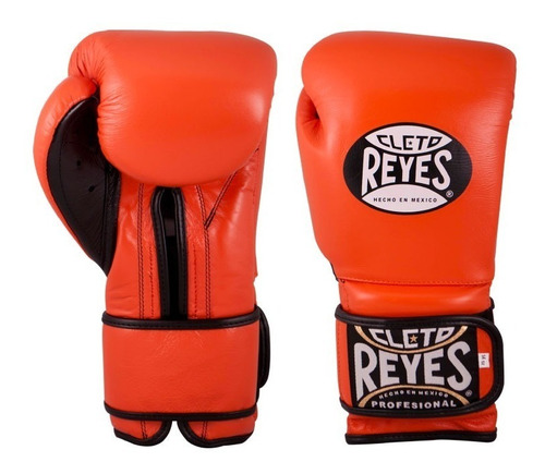 Guantes De Entrenamiento Cleto Reyes Naranja 16 Oz