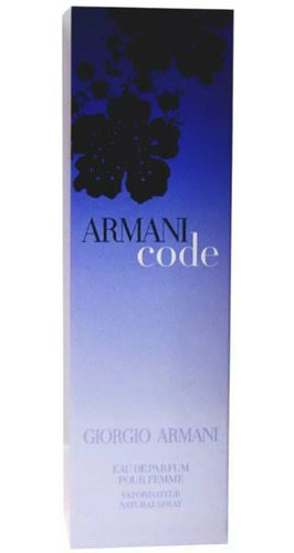 Giorgio Armani Code Para Dama Eau De Parfum Original 75ml