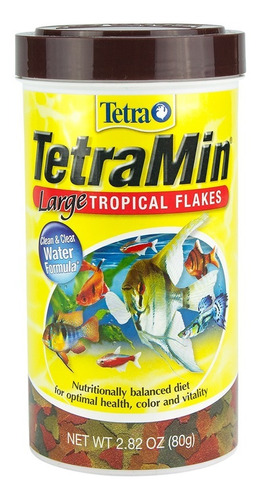 Tetramin Tropical Large Flakes 80 Gr Alimento Peces