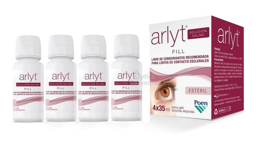 Solucion Salina Fill Arlyt Para Lentes Esclerales Esteril