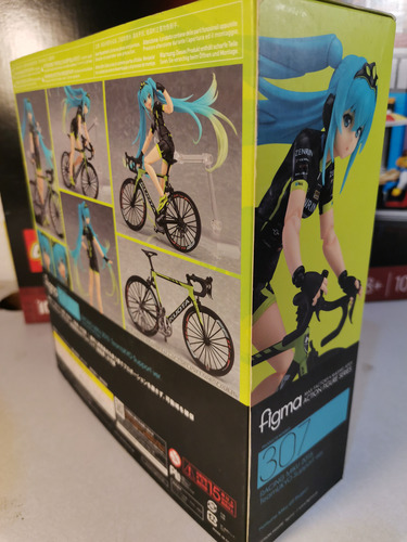 Figma 307 Miku Hatsume Racing 2015 Teamukyo Ver (3,700 Ms) (Usado)