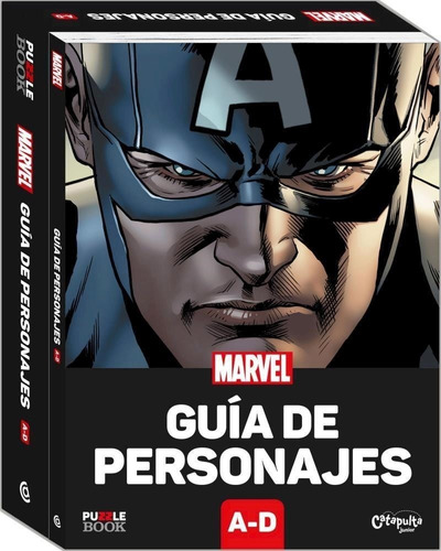 Marvel - Guia De Personajes 1 - A-d Puzzle Capitan America L