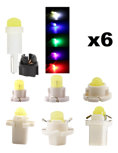 Bombillo Led Cob T3 T4.2 T4.7 B8.3d B8.4d B8.5d Cluster Aire