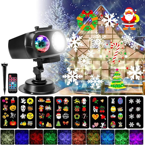 Proyector De Luces De Navidad De Halloween 2023 Actualizado