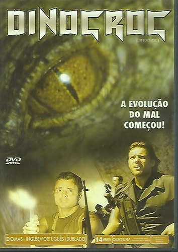 Dvd - Dinocroc - A Evolução Do Mal Começou - Lacrado