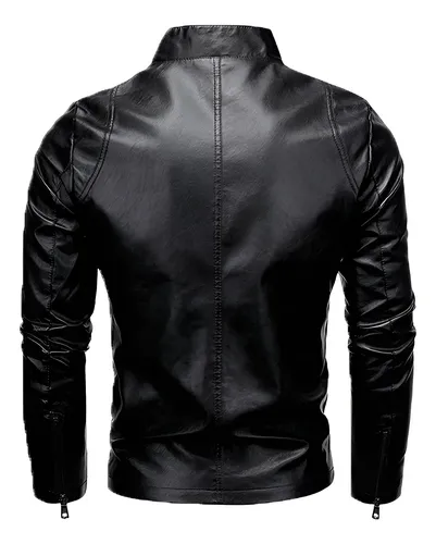 Chamarra rockera hombre hotsell