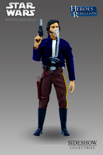Star Wars Sideshow Heroes Rebellion Han Solo Bespin 1:6 Msi