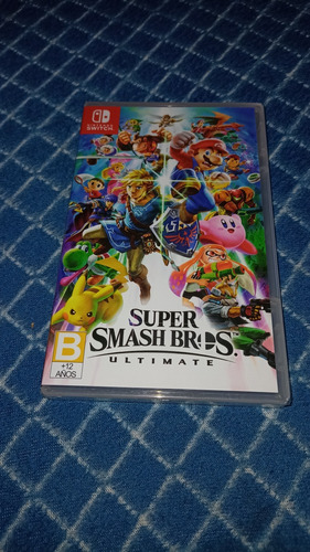 Nintendo Switch Videojuego Super Smash Bros Ultimate Origi 