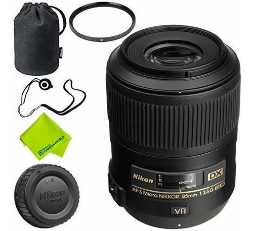 Af Dx Nikkor In Vr Lente Filtro Uv Fibercloth Capkeeper Kit