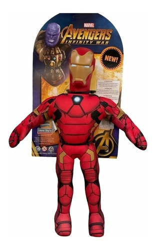 Muñeco Soft - Iron Man - New Toys - Original! - Premium