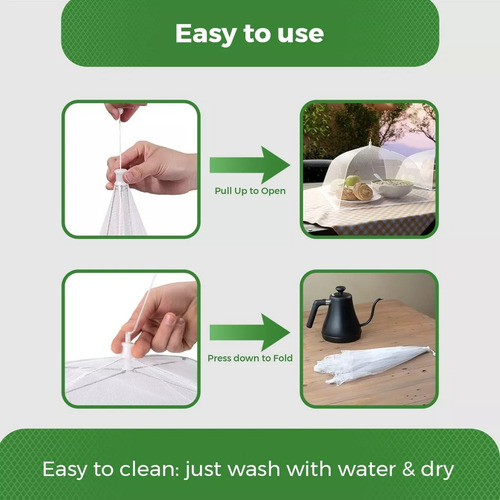Malla Para Cubrir Alimentos Mosquitera Anti Moscas Mosquitos