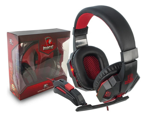 Audífonos Gamer 3dfx Maxxtro Hi Fi 3.5mm Y Usb Negro