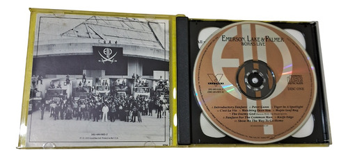 Emerson Lake & Palmer Works Live 2 Cds Remasterizado