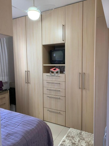 Apartamento À Venda, 2 Quartos, 1 Suíte, 1 Vaga, Guiomar - Santo André/sp - 19532