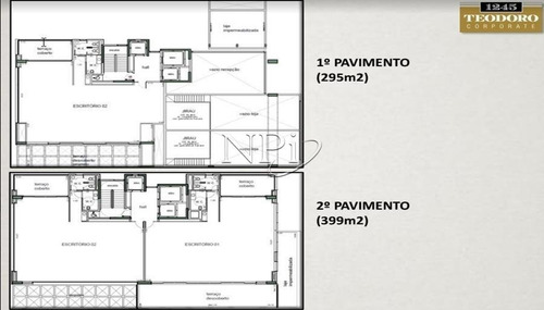 Imagem 4 de 7 de Edificio Teodoro Corporate Pinheiros Salas Lajes Comerciais Me Pinheiros| Npi Imoveis - V-9276