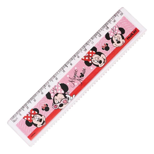 Régua De 15cm Minnie Mouse - Molin