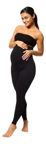 Calça Legging Maternidade Trifil Alta Longa 0008 Gra