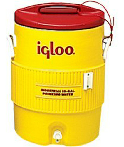 Iglú Del Refrigerador De Agua, Amarillo - 10 Galones.