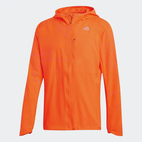 Campera Reflectante Own The Run Naranja adidas