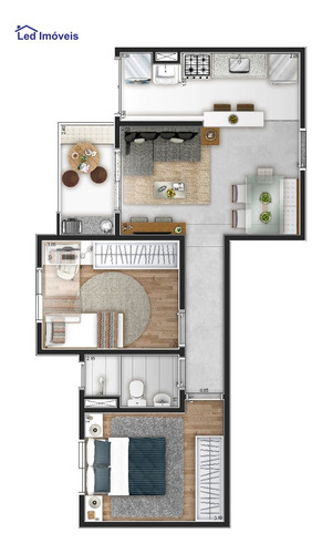 Apartamento Com 2 Dorms, Jardim Santa Tereza, Carapicuíba - R$ 188 Mil, Cod: 452 - V452